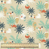 Printed Cotton POTERIE Natural / Vintage Multicolored